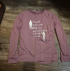 "Yellowstone" Graphic Long Sleeve Shirt